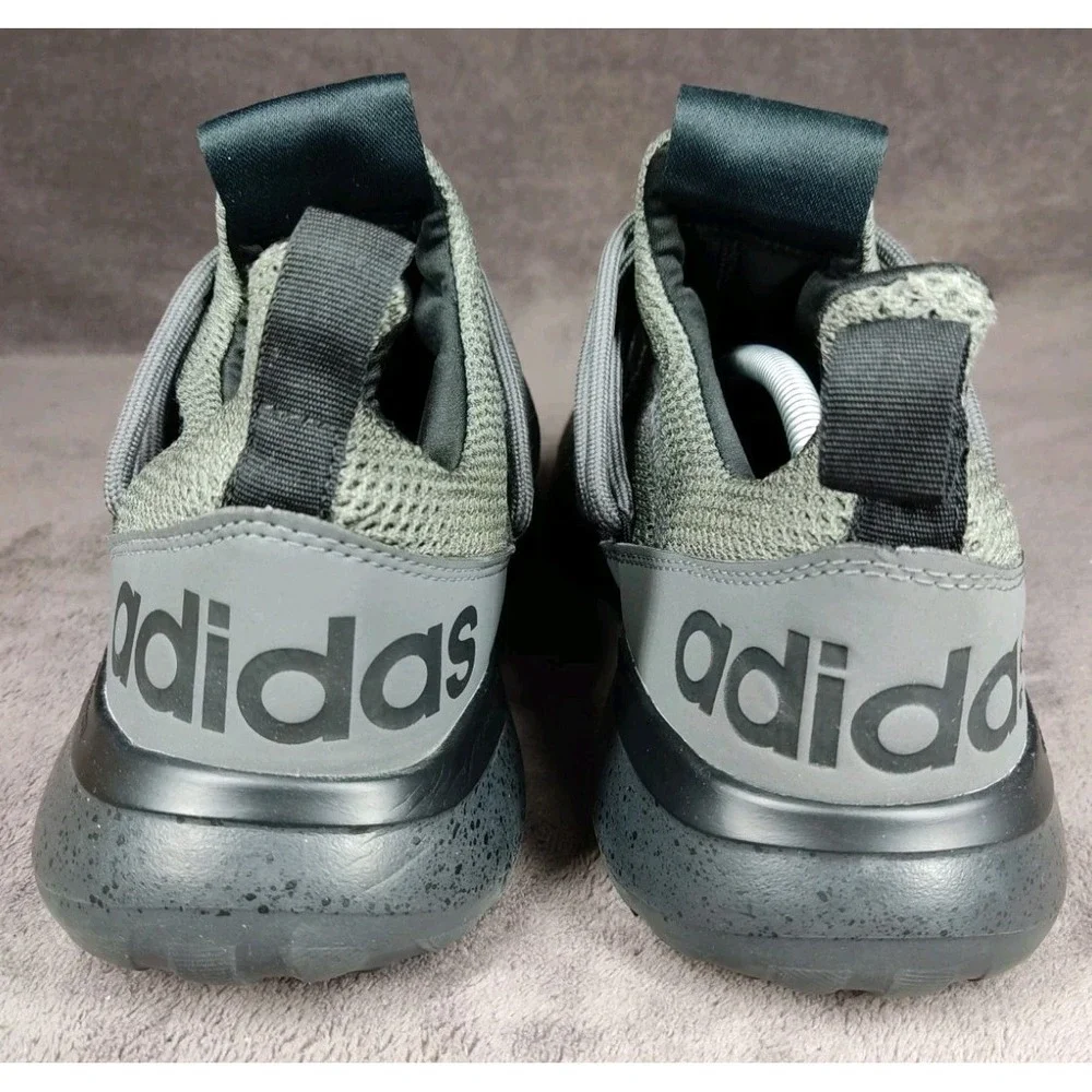 Adidas Lite Racer Adapt 3.0 Gray Black Running Shoes Sneakers‎ Mens Size 12